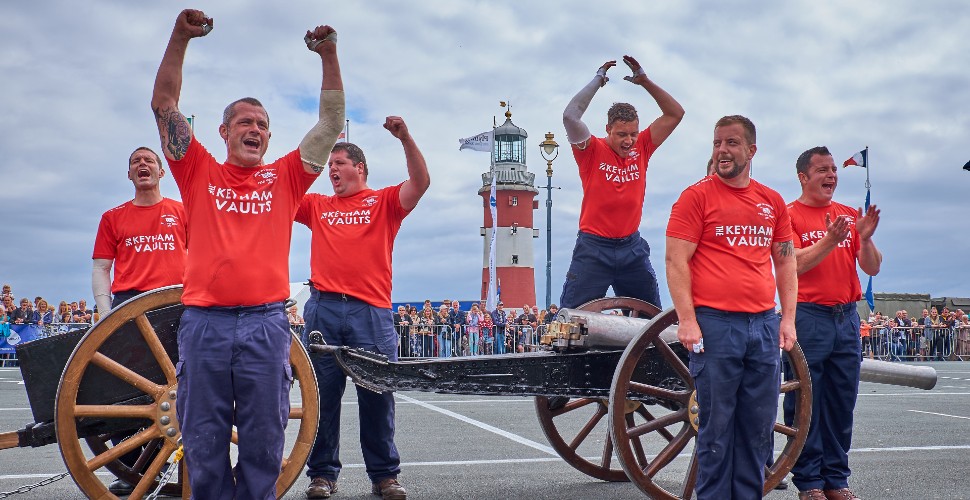 Armed Forces Day Field Gun competition 